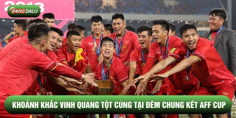 Khoảnh khắc vinh quang tột cùng tại đêm chung kết AFF Cup