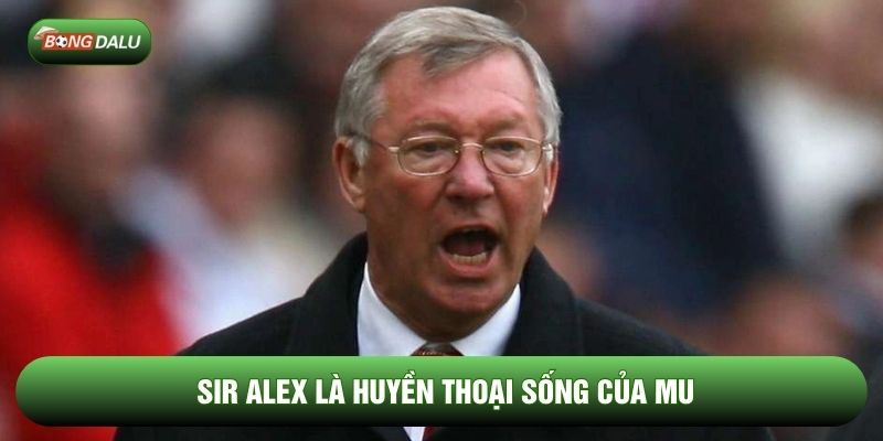 Sir Alex là huyền thoại sống của MU