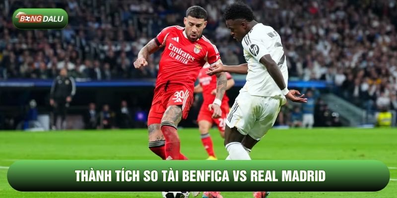 Thành tích so tài Benfica vs Real Madrid